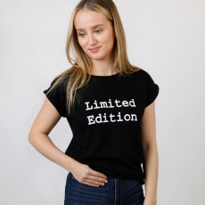 Limited Edition Typewriter Font T Shirt