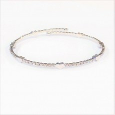BG-CWBRH-Crystal Wrap Heart Bracelet