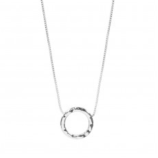 HN-Circle Necklace HAMNK Silver