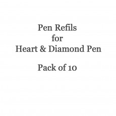 Heart & Diamond Pen Refills